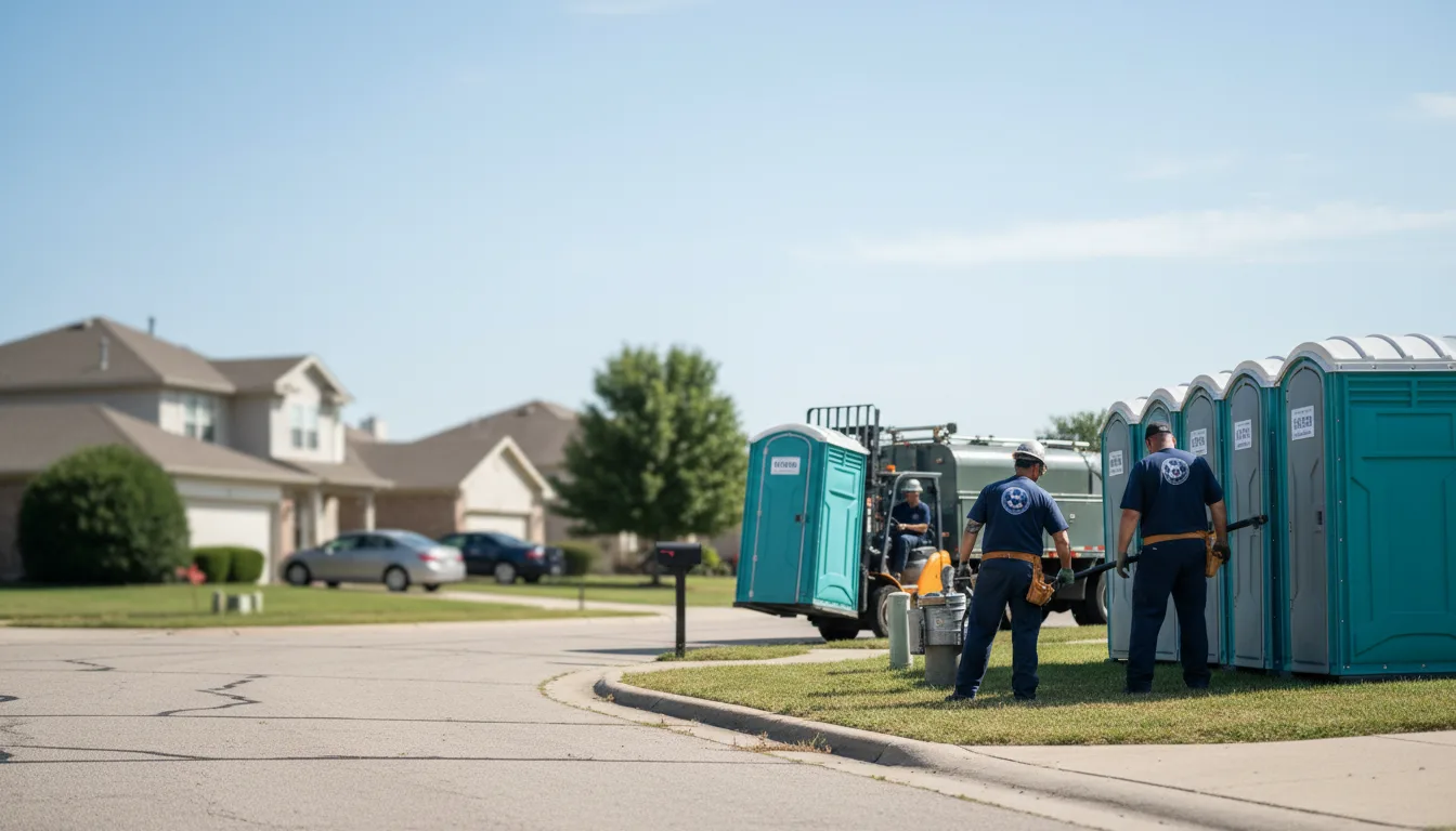 Porta Potty Rental in Holland, TX near me